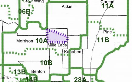 Kanabec County Legislative districts